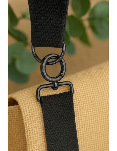 Round swivel snap hook - Rifle barrel 32 x 20 mm