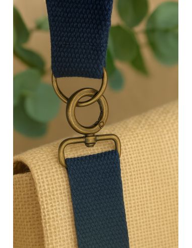Round swivel snap hook - Bronze 40 x 20 mm