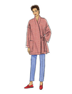 Jacket, belt, and pants pattern - Vogue 9334 2