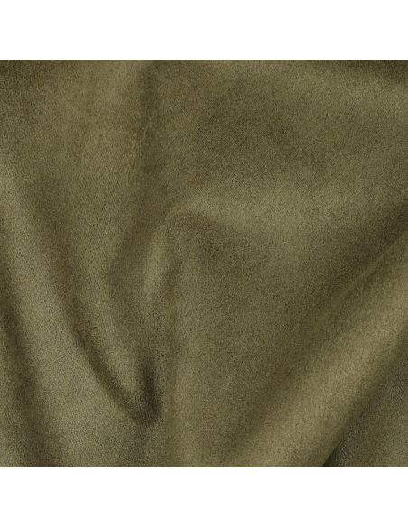 Light khaki stretch suede fabric