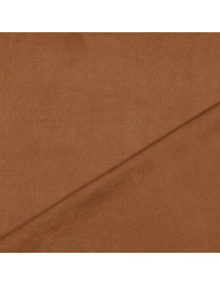 Stretch suede fabric - Camel