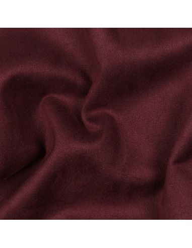 Stretch suede fabric - Bordeaux
