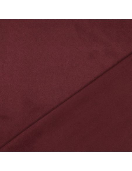 Stretch suede fabric - Bordeaux