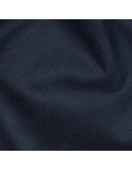 Stretch suede fabric - Navy blue
