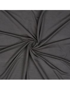 Dark gray tencel modal jersey fabric