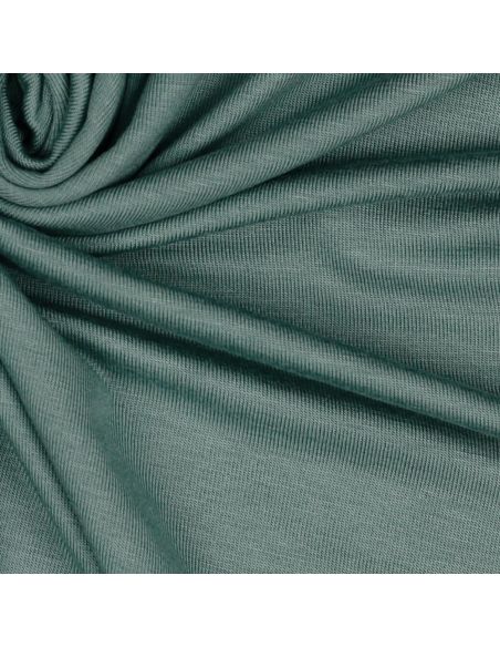 Tencel modal jersey fabric - Verdigris