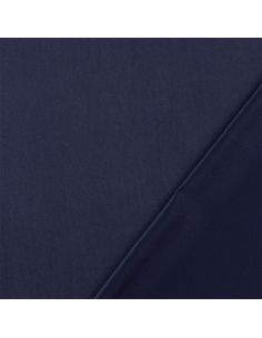 Peach-touch satin fabric - Navy blue 2