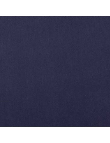 Peach-touch satin fabric - Navy blue
