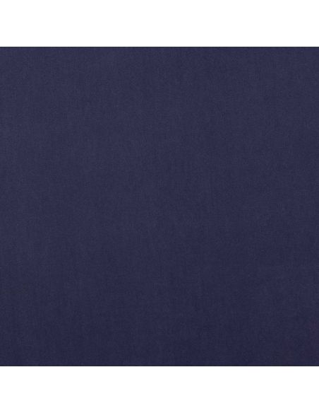 Peach-touch satin fabric - Navy blue