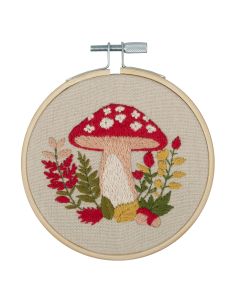 Embroidery kit - Mushroom