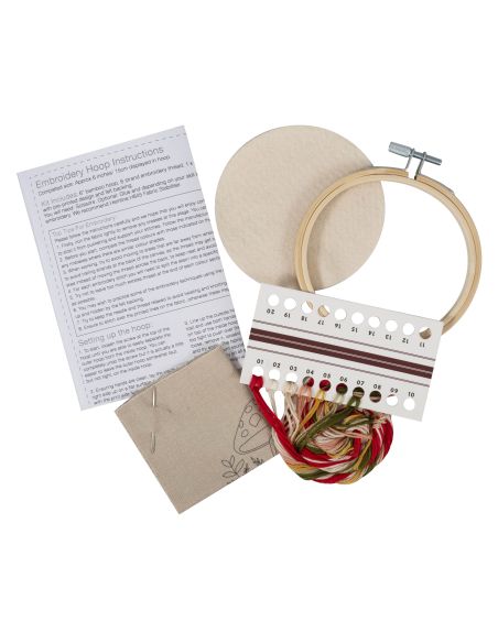 Embroidery kit - Mushroom