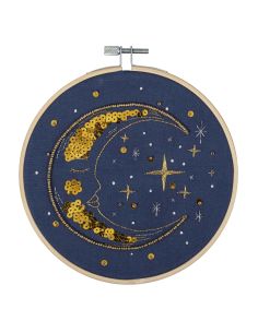 Embroidery Kit - Moon