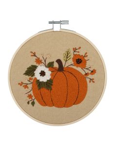 Embroidery Kit - Pumpkin