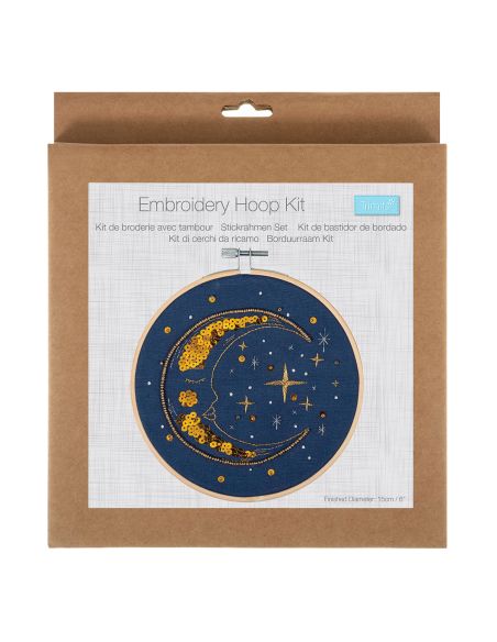 Embroidery Kit - Moon