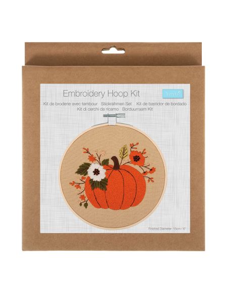 Embroidery Kit - Pumpkin
