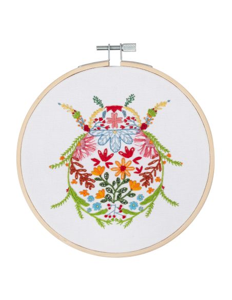 Embroidery Kit - Beetle