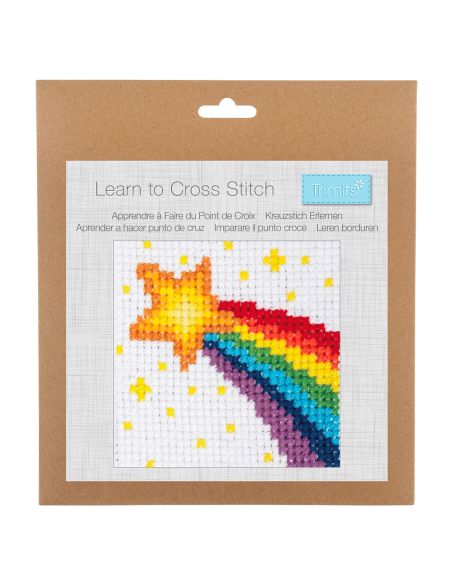 Counted Cross Stitch Kit - Rainbow