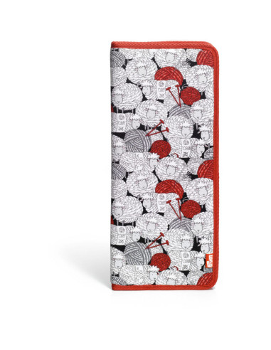 Cool Wool knitting needle case