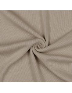 Ribbed jersey ribbed fabric - Sand