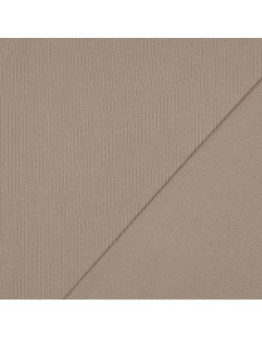 Ribbed jersey ribbed fabric - Sand