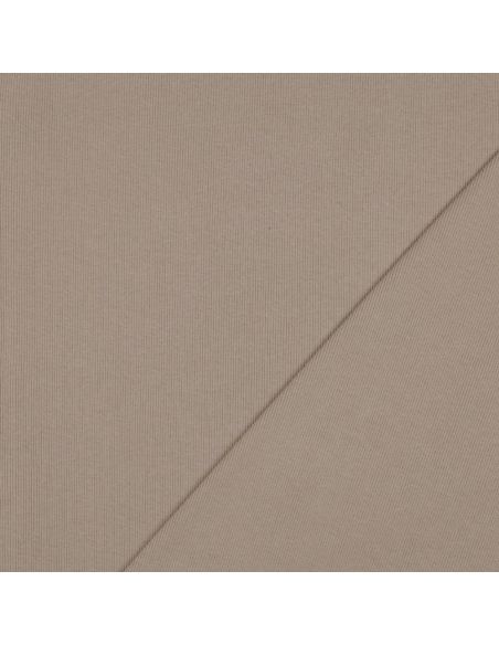 Ribbed jersey ribbed fabric - Sand