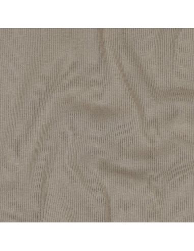 Ribbed jersey ribbed fabric - Sand