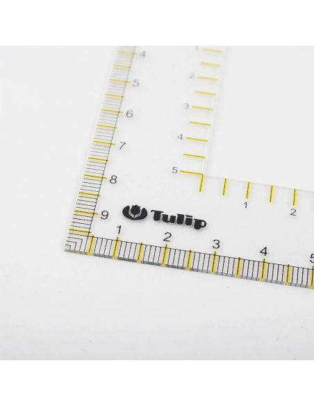 Transparent gauge with Tulip sample