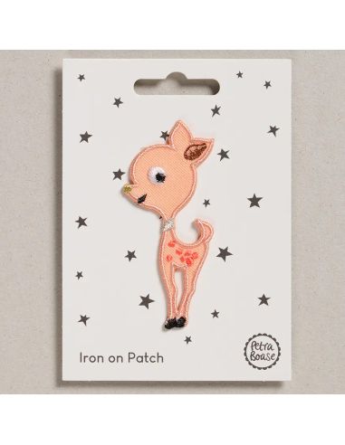 Iron-on patch - Pink doe