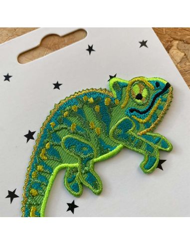 Iron-on patch - Chameleon