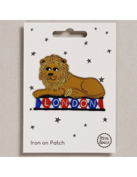 Iron-on patch - Lion London