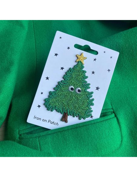 Iron-on patch - Christmas tree