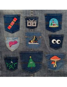 Iron-on patch - Ice skate 2