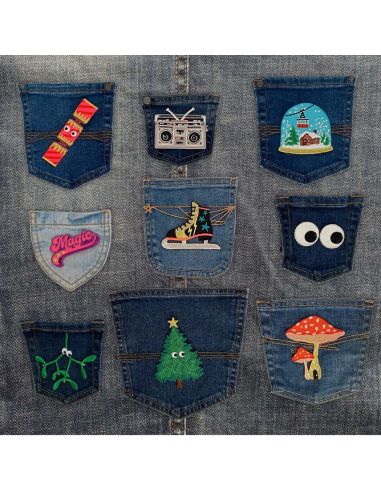 Iron-on patch - Ice skate