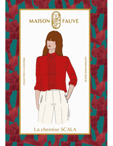 Patron de chemisier Scala - Maison Fauve