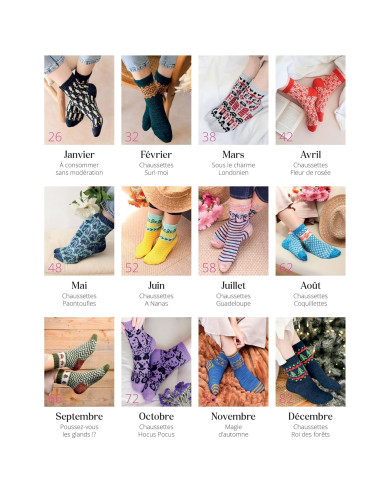 Book the guide to jacquard knit socks