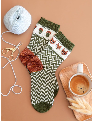 Book the guide to jacquard knit socks