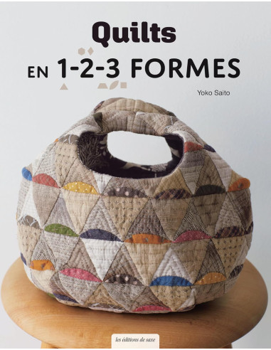 Book quilts in 1-2-3 shapes