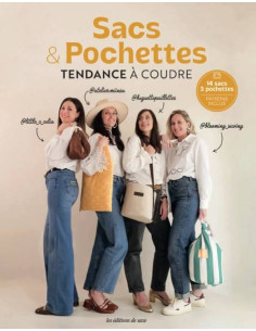 Book on trendy bags & pouches to sew