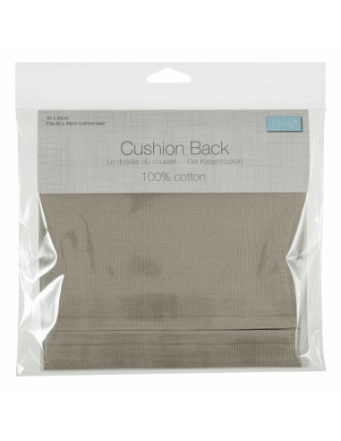 Cushion back with closure - Natural
