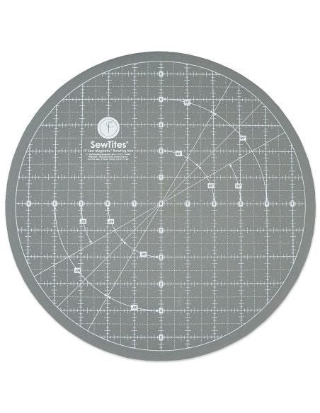 Sew Magnetic™ 28 cm self-healing rotating magnetic cutting mat