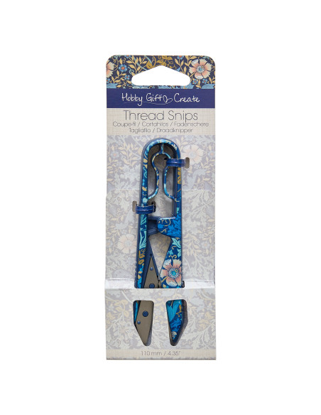11 cm Thread Cutter - Blue Flowers Collection