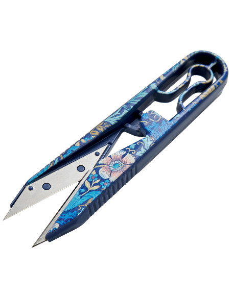 11 cm Thread Cutter - Blue Flowers Collection