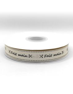 Taffeta ribbon labels - Handmade ✂️