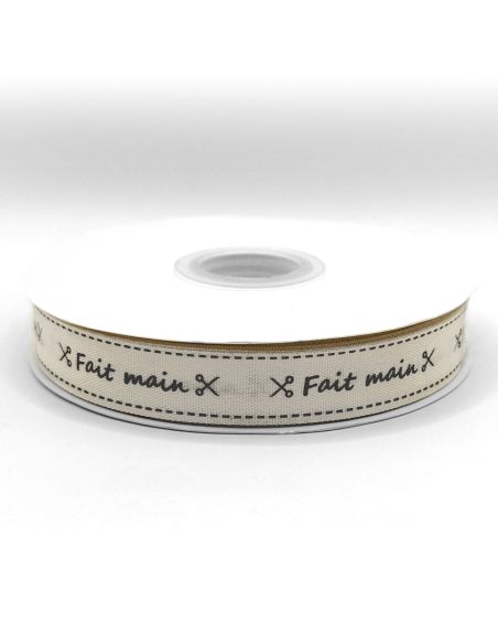 Taffeta ribbon labels - Handmade ✂️