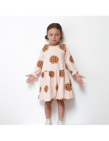 Helsinki Kids Dress Pattern - Ikatee