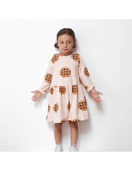 Helsinki Kids Dress Pattern - Ikatee