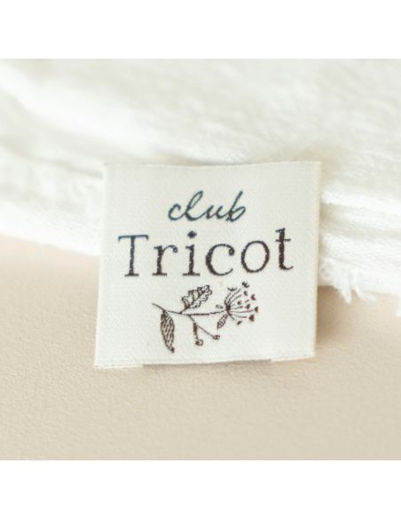 Woven label to sew Knitting Club
