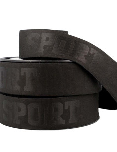 Elastic sports boxer - Black