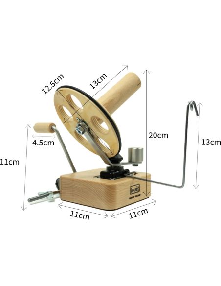 Premium beech wood yarn winder