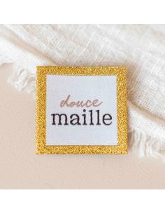 Woven label to sew Soft knit